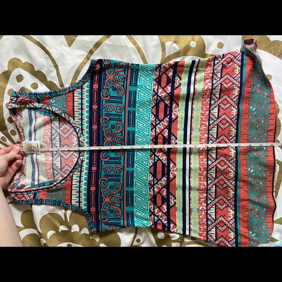 Aztec Print Tank Top - Picture 8 of 11